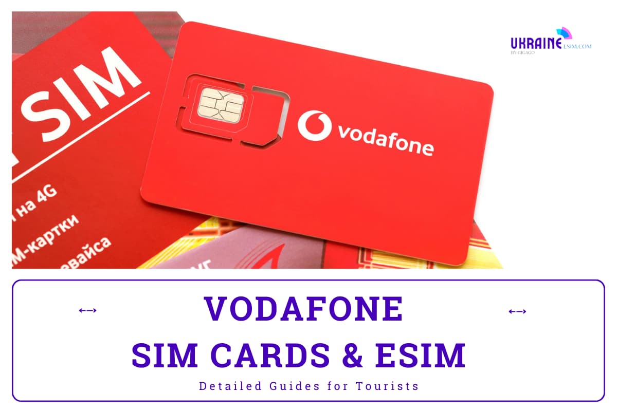 Vodafone Ukraine SIM Card and eSIM